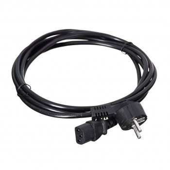 SAVIO CL-146 Power cable Schuko IEC C13, 3 m Black