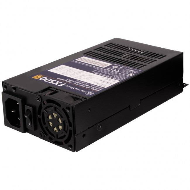 Silverstone FX500 power supply unit 500 W 20+4 pin ATX Flex ATX Black Silverstone FX500 power supply unit 500 W 20+4 pin ATX Flex ATX Black