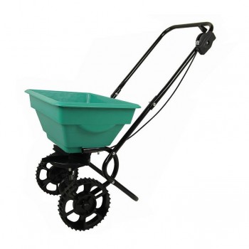 Greenmill garden rotary spreader on wheels 15L