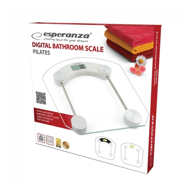 Esperanza EBS008W personal scale Electronic personal scale Rectangle White Esperanza EBS008W personal scale Electronic personal scale Rectangle White