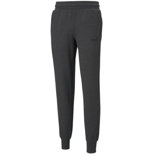 Puma ESS Logo Pants FL dark gray 586714 07 S Puma ESS Logo Pants FL dark gray 586714 07 S