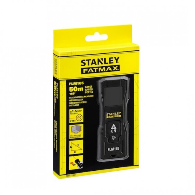 Stanley FATMAX FMHT77165-0 distance meter Laser distance meter Black 50 m