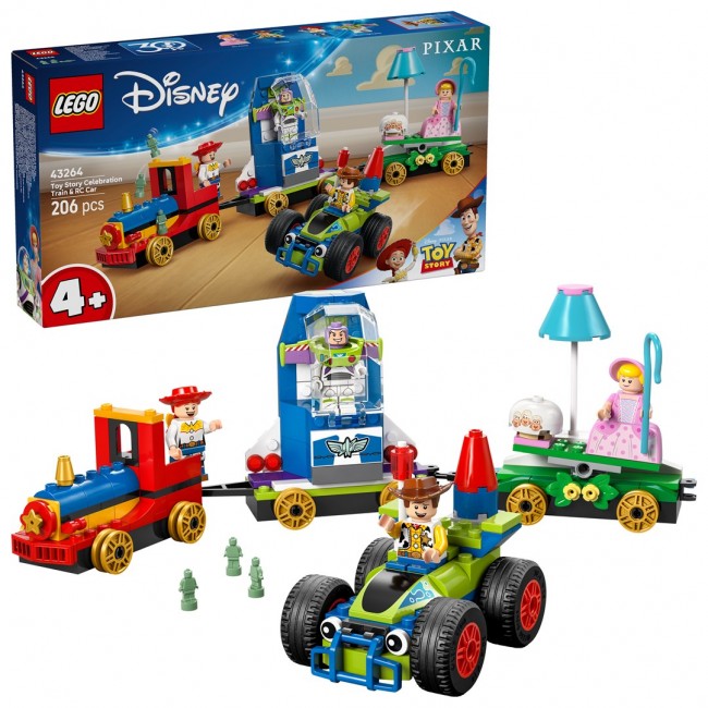 LEGO DISNEY 43264 Toy Story - Celebration Train and RC Car