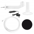 Maclean DVB-T/T2 HEVC omni-directional antenna, active, camper, 12V, MCTV-103