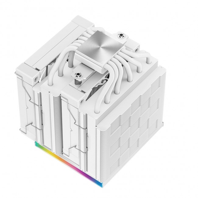 DeepCool AK620 Digital WH Processor Air cooler 12 cm White 1 pc(s) DeepCool AK620 Digital WH Processor Air cooler 12 cm White 1 pc(s)