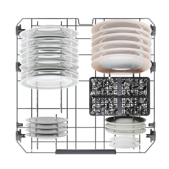 Candy Rapid CS 4E7L0W Fully built-in 14 place settings E