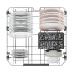 Candy Rapid CS 4E7L0W Fully built-in 14 place settings E