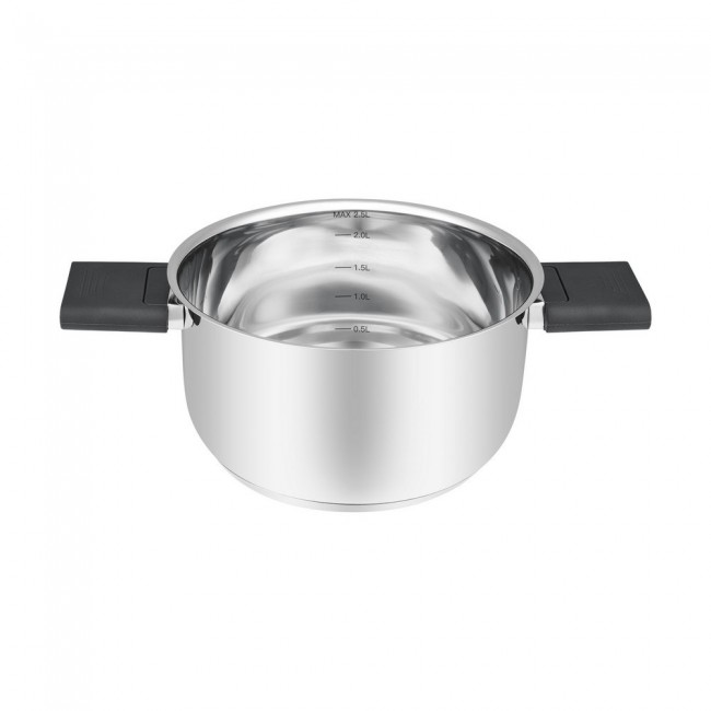 Resto Kitchenware Anser 2.5 L Round Black, Stainless steel Resto Kitchenware Anser 2.5 L Round Black, Stainless steel