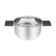 Resto Kitchenware Anser 2.5 L Round Black, Stainless steel Resto Kitchenware Anser 2.5 L Round Black, Stainless steel