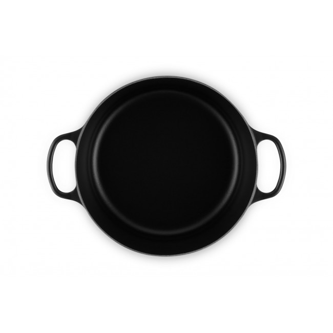 Le Creuset Signature 8.1 L Round Black Le Creuset Signature 8.1 L Round Black