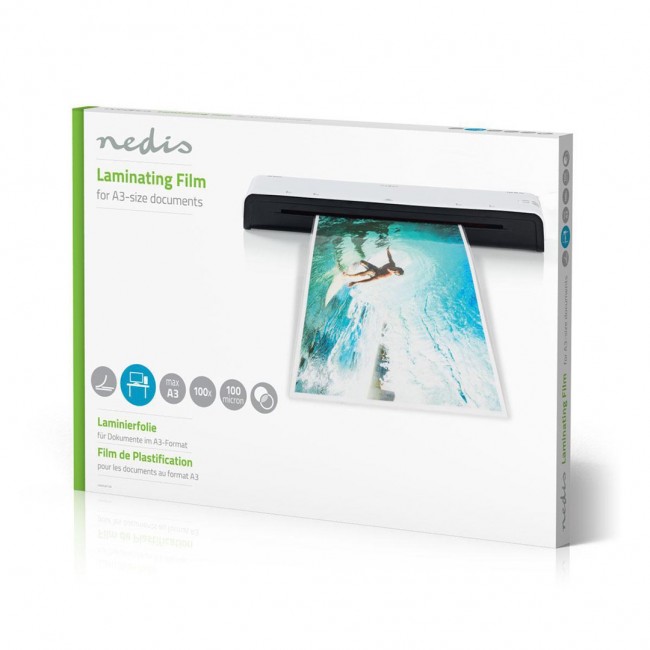 Nedis LAMIA3AT100 lamination film Nedis LAMIA3AT100 lamination film