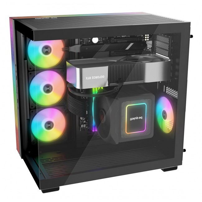 be quiet! LIGHT BASE 600 DX Black Midi Tower be quiet! LIGHT BASE 600 DX Black Midi Tower