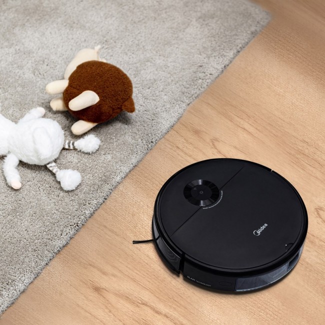 Midea | I5C | Robotic Vacuum Cleaner | Wet&Dry | Operating time (max) 120 min | Lithium Ion | 2600 mAh | Dust capacity L | 4000 Pa | White | Battery warranty month(s) Midea | I5C | Robotic Vacuum Cleaner | Wet&Dry | Operating time (max) 120 min | Lithium Ion | 2600 mAh | Dust capacity L | 4000 Pa | White | Battery warranty month(s)