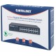 Intellinet 16-Port Gigabit Ethernet Switch, 16-Port RJ45 10/100/1000 Mbps, IEEE 802.3az Energy Efficient Ethernet, Desktop, 19