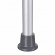 Round aluminium shower stool