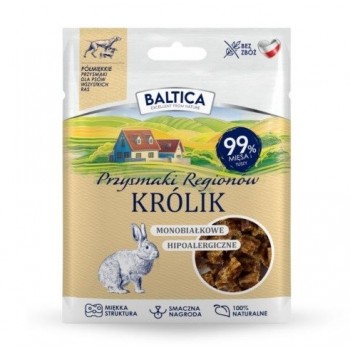 BALTICA Przysmaki region w Monoprotein Rabbit - dog treat - 30g