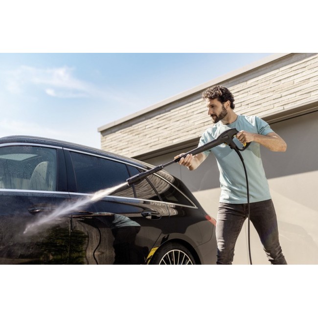 K rcher K 4 WCM pressure washer Upright Electric 420 l/h 1800 W Black, Yellow