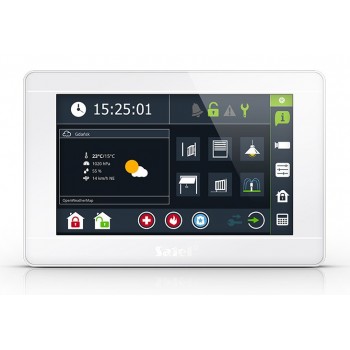 SATEL KEYPAD INT-TSI-W GRAPHIC 7 INCHES (WHITE)