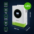 Hybrid solar inverter Off-Grid 6200W | 120A Hybrid solar inverter Off-Grid 6200W | 120A