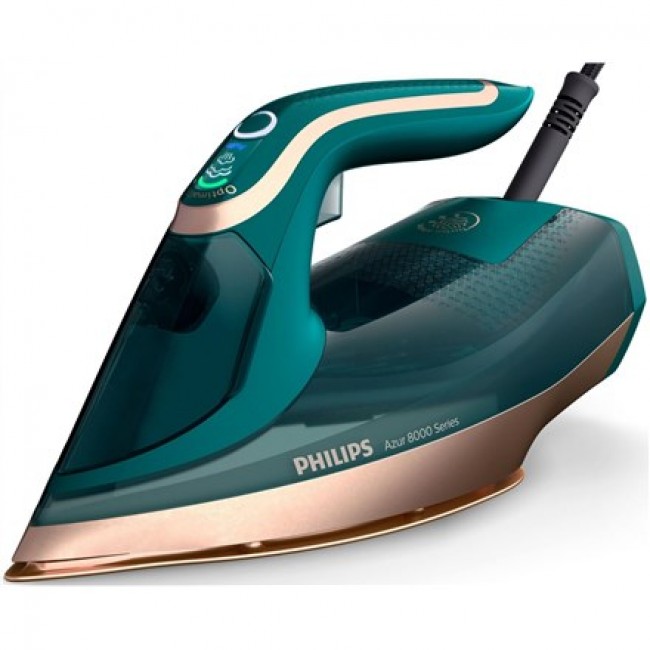 Philips 8000 series DST8030/70 iron Steam iron SteamGlide Elite soleplate 3000 W Green Philips 8000 series DST8030/70 iron Steam iron SteamGlide Elite soleplate 3000 W Green