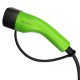 Qoltec Mobile EV Car Charger Adjustable 2in1 Type2 | SCHUKO | 3.5kW | 230V | LCD | Portable | Wallbox | 5m