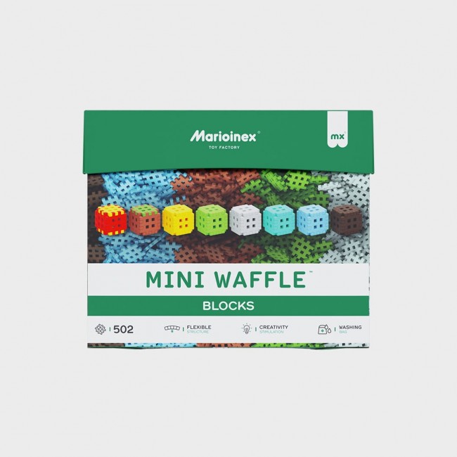 Marioinex Mini Waffle building blocks, 502 pieces