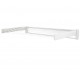 Leifheit 83100 laundry drying rack/line Wall-mounted rack White
