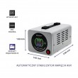 Qoltec 50723 Automatic Voltage Stabilizer AVR 1000VA Qoltec 50723 Automatic Voltage Stabilizer AVR 1000VA