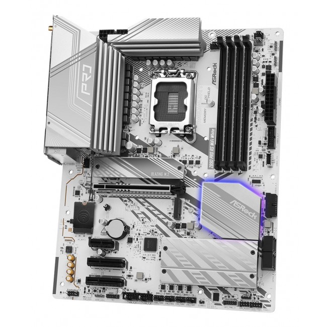 Asrock Z890 Pro RS WiFi White Intel Z890 LGA 1851 (Socket V1) ATX Asrock Z890 Pro RS WiFi White Intel Z890 LGA 1851 (Socket V1) ATX