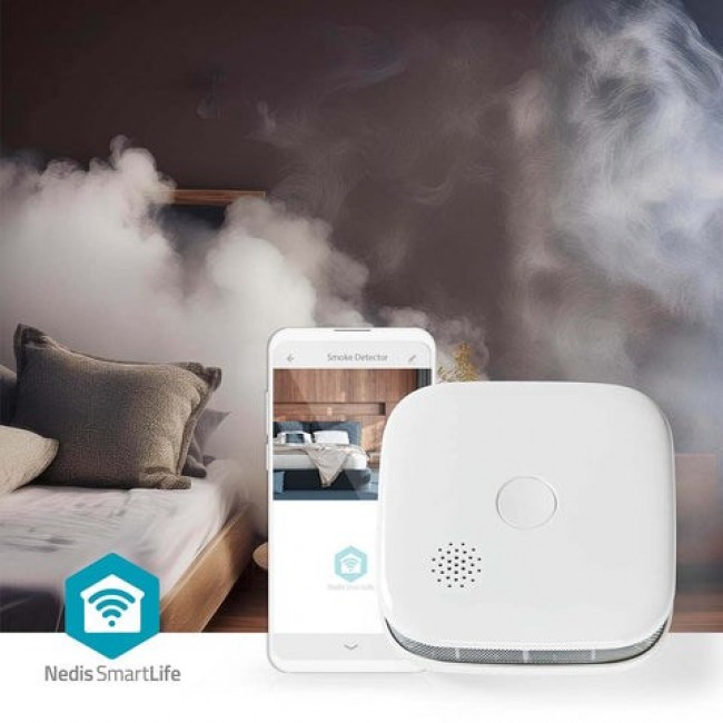Smoke Detector Nedis SmartLife WIFIDS21WT3 3 pcs Smoke Detector Nedis SmartLife WIFIDS21WT3 3 pcs