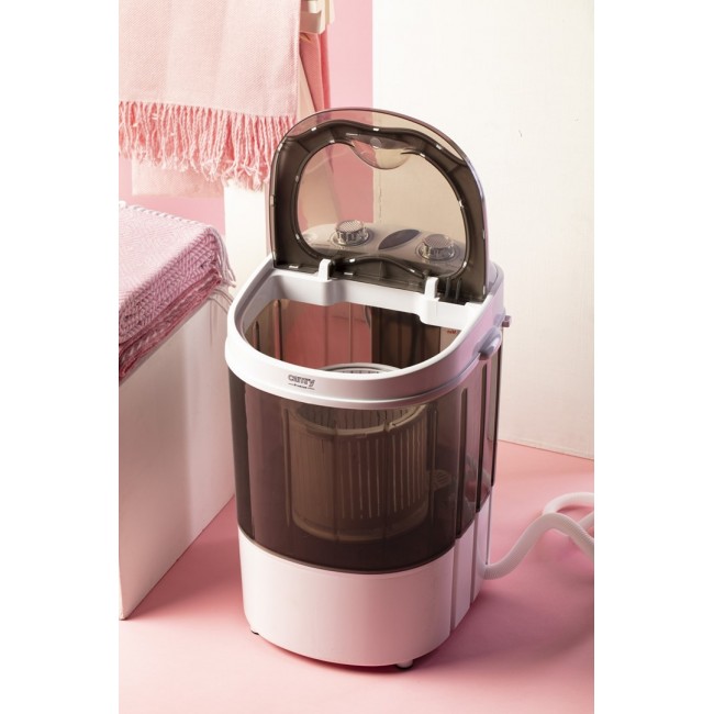 Camry Premium CR 8054 washing machine Top-load 3 kg Brown, White