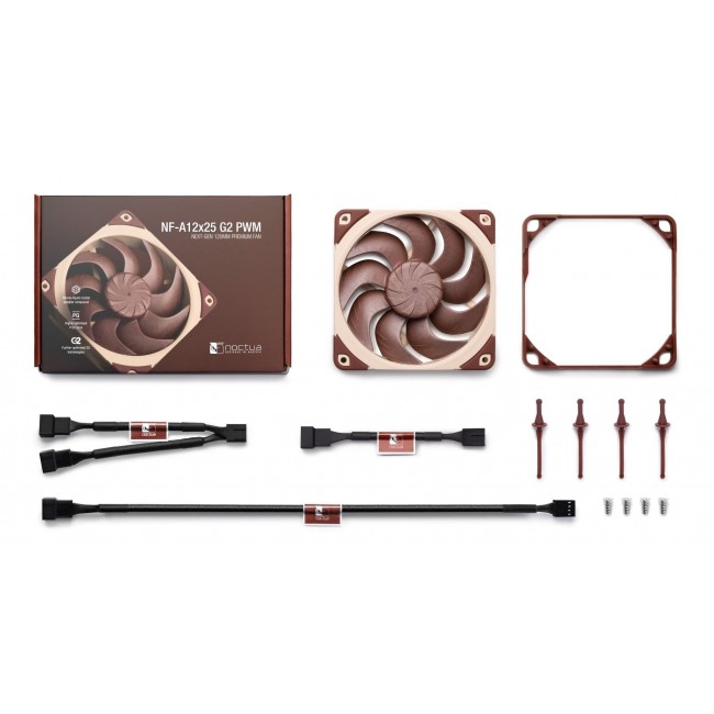 Noctua NF-A12x25 G2 PWM Computer case Fan 12 cm Beige 1 pc(s) Noctua NF-A12x25 G2 PWM Computer case Fan 12 cm Beige 1 pc(s)