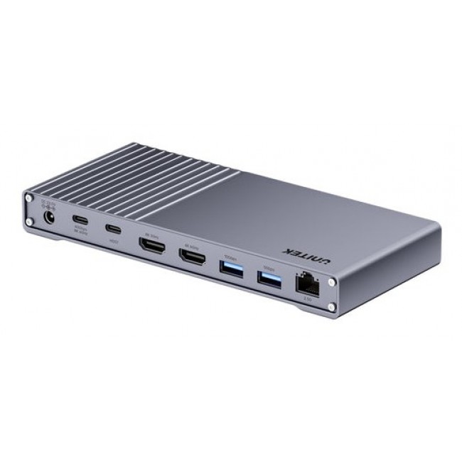 UNITEK D1117AGY01-EU laptop dock/port replicator Wired & Wireless USB4 Grey UNITEK D1117AGY01-EU laptop dock/port replicator Wired & Wireless USB4 Grey