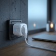 GreenBlue Remote-Controlled WiFi Outlet, Android/iOS/Alexa/Google Home, Timer, Wattmeter, Max 16A/3840W, GB735 W