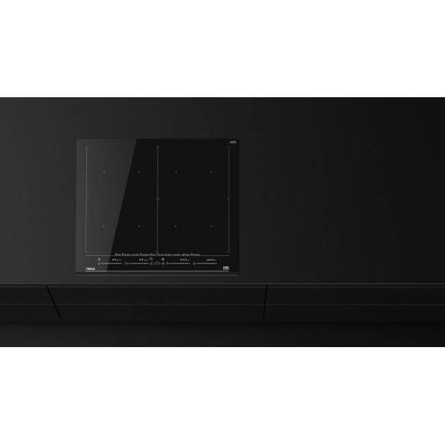 Teka IZF 68700 MST BK Black Built-in 60 cm Zone induction hob 4 zone(s)