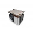 Inter-Tech J-12 Processor Air cooler 8 cm Black, Silver 1 pc(s)