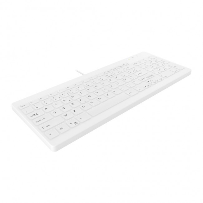 Contour Design Active Key Contour QuickClean Medical Keyboard IP68 Compact Wired White C7012 Contour Design Active Key Contour QuickClean Medical Keyboard IP68 Compact Wired White C7012