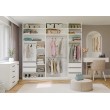 OPENO 60 WHITE Extension Unit Modular Wardrobe Shelf, 60 cm, for the Bedroom OPENO 60 WHITE Extension Unit Modular Wardrobe Shelf, 60 cm, for the Bedroom