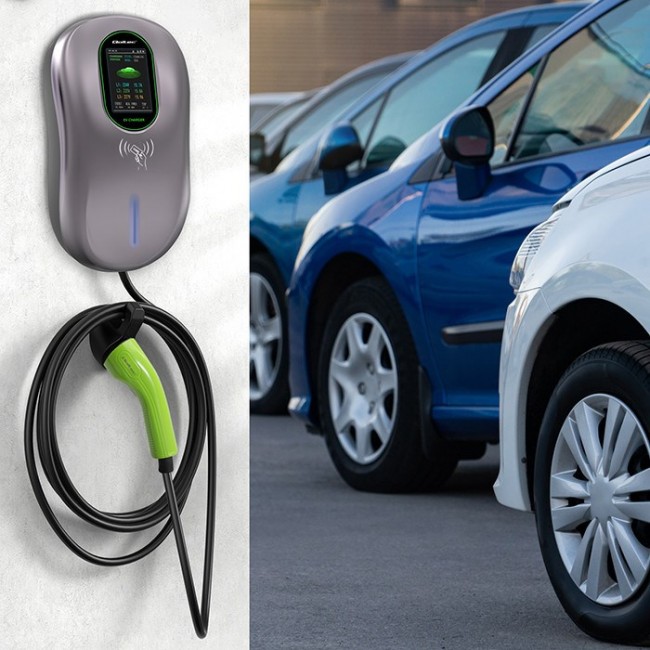 EV Charging Station 2-in-1 Type 2, 22kW, Wi-fi