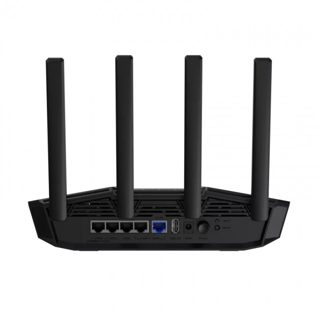 ASUS TUF-BE3600 wireless router Gigabit Ethernet Dual-band (2.4 GHz / 5 GHz) Black