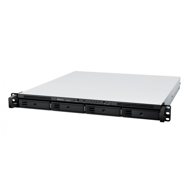 Synology RackStation RS822RP+ NAS/storage server Rack (1U) Ryzen Embedded V1500B 2 GB DDR4 0 TB DiskStation Manager Grey