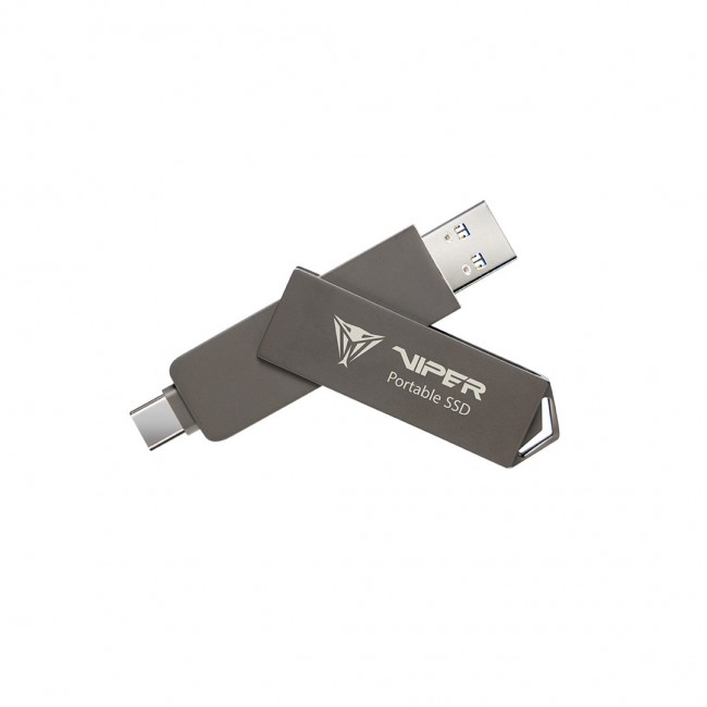 External Portable SSD Patriot Viper PVP30 Duo Compact 512GB 1000MB/s USB A+C 3.2 Gen2 (PVP30512G28UDG) External Portable SSD Patriot Viper PVP30 Duo Compact 512GB 1000MB/s USB A+C 3.2 Gen2 (PVP30512G28UDG)