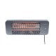 Sunred LUG-2000W electric space heater Outdoor Black Quartz electric space heater Sunred LUG-2000W electric space heater Outdoor Black Quartz electric space heater