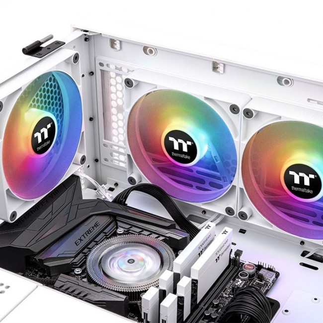 Thermaltake CT140 PC Computer case Fan 14 cm White 2 pc(s) Thermaltake CT140 PC Computer case Fan 14 cm White 2 pc(s)