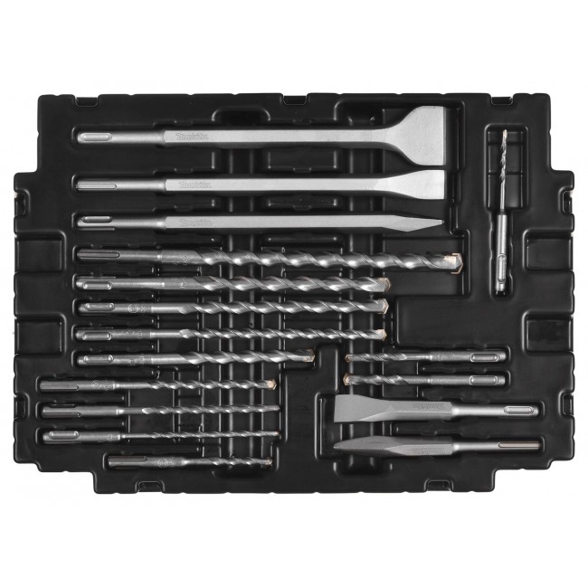 Makita Drill And Chisel Set SDS Plus 17pcs B-53877 B53877 (B-53877) Makita Drill And Chisel Set SDS Plus 17pcs B-53877 B53877 (B-53877)