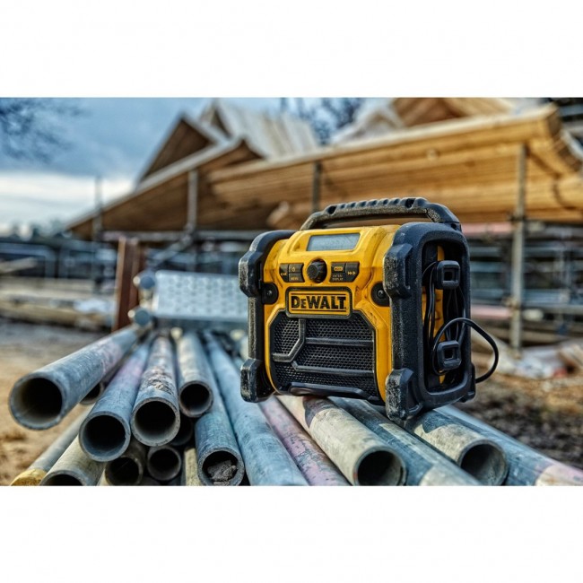 DeWALT DCR020-QW radio Portable Digital Black, Yellow DeWALT DCR020-QW radio Portable Digital Black, Yellow