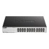 D-Link GO-SW-24G - Unmanaged - L2 - Gigabit Ethernet (10/100/1000) - Full duplex - Rack mounting - 1U