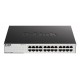 D-Link GO-SW-24G - Unmanaged - L2 - Gigabit Ethernet (10/100/1000) - Full duplex - Rack mounting - 1U D-Link GO-SW-24G - Unmanaged - L2 - Gigabit Ethernet (10/100/1000) - Full duplex - Rack mounting - 1U