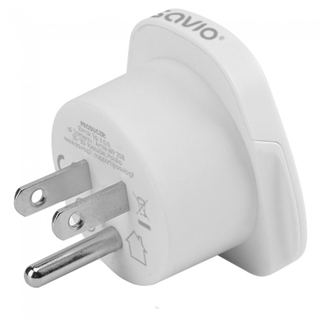 Savio AP-07 power adapter/inverter Universal 2500 W White