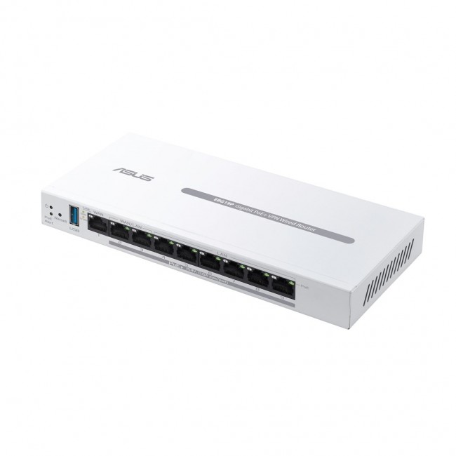 9-Port Gigabit PoE+ VPN Wired Router | EBG19P | 802.11ac | Ethernet LAN (RJ-45) ports 8 | Mesh Support Yes | MU-MiMO No | 5G | Antenna type Internal